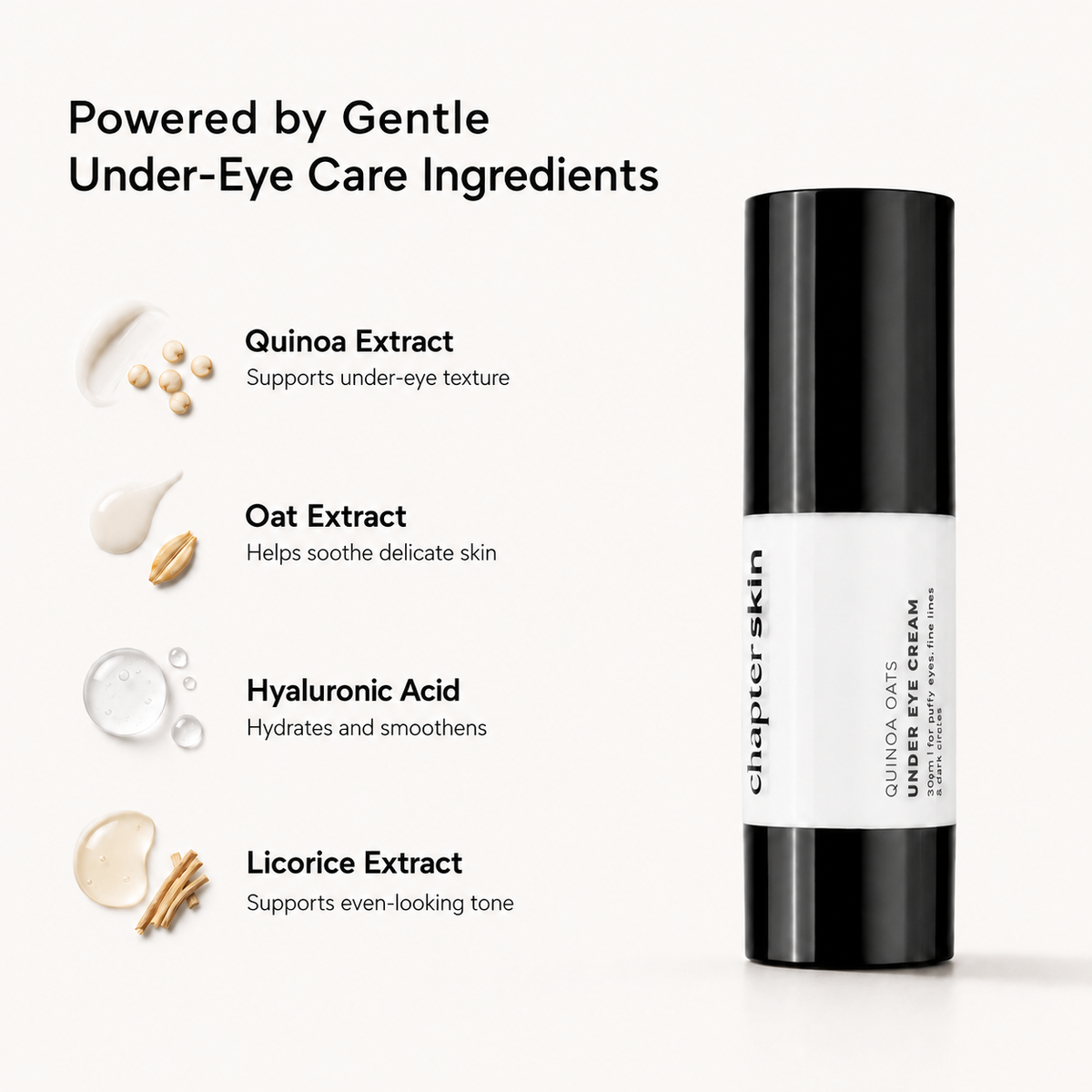 Quinoa Oats Under Eye Cream (30 gms)