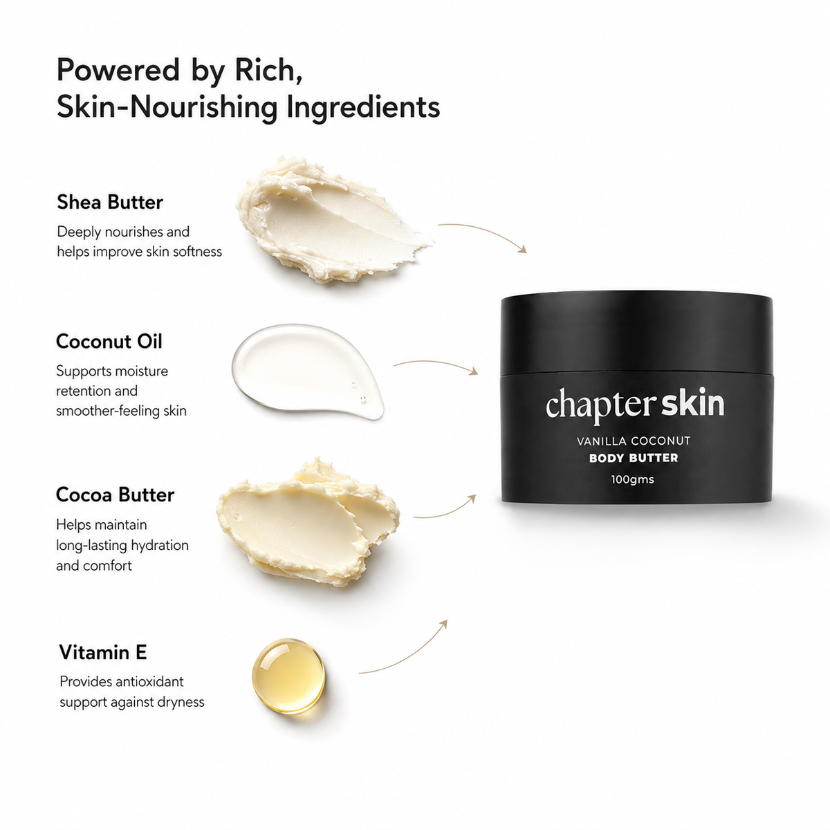 Vanilla Coconut Body Butter (100 gms)